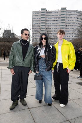 Reykon, Camilla Araujo, Owen Lynch at 3 Paradis Fashion Show Menswear Collection Fall Winter 2026 2027 during Paris Fashion Week PFW , le 21 Janvier 2026 Jeremy MELLOUL Bestimage Celebrities at 3 Paradis Fashion Show Menswear Collection Fall Winter 2026 2027 during Paris Fashion Week on 21th January 2026 Paris France  Copyright: xJeremyxMelloulx xBestimagexJeremyxMelloulx xBestimagex