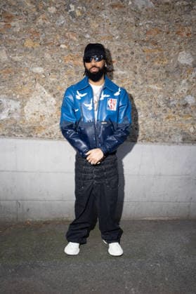 Phyno at 3 Paradis Prêt à Porter Collection Mode Masculine Automne Hiver 2026 2027 during Paris Fashion Week PFW , le 21 Janvier 2026 Jeremy MELLOUL Bestimage Celebrities at 3 Paradis Fashion Show Menswear Collection Fall Winter 2026 2027 during Paris Fashion Week on 21th January 2026 Paris France  Copyright: xJeremyxMelloulx xBestimagexJeremyxMelloulx xBestimagex