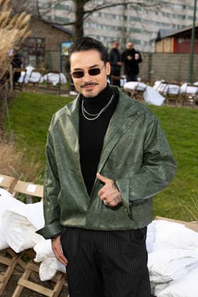 Reykon au défilé 3 Paradis Collection Prêt à Porter Mode Masculine Automne Hiver 2026 2027 lors de la Fashion Week de Paris PFW , le 21 Janvier 2026 Jeremy MELLOUL Bestimage Celebrities at 3 Paradis Fashion Show Menswear Collection Fall Winter 2026 2027 during Paris Fashion Week on 21th January 2026 Paris France  Copyright: xJeremyxMelloulx xBestimagexJeremyxMelloulx xBestimagex