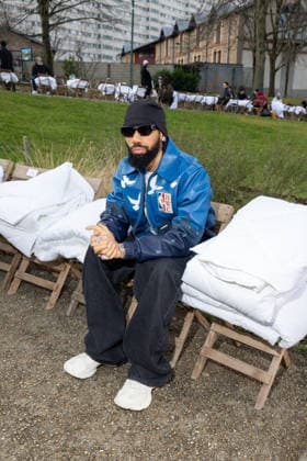 Phyno at 3 Paradis Prêt à Porter Collection Mode Masculine Automne Hiver 2026 2027 during Paris Fashion Week PFW , le 21 Janvier 2026 Jeremy MELLOUL Bestimage Celebrities at 3 Paradis Fashion Show Menswear Collection Fall Winter 2026 2027 during Paris Fashion Week on 21th January 2026 Paris France  Copyright: xJeremyxMelloulx xBestimagexJeremyxMelloulx xBestimagex