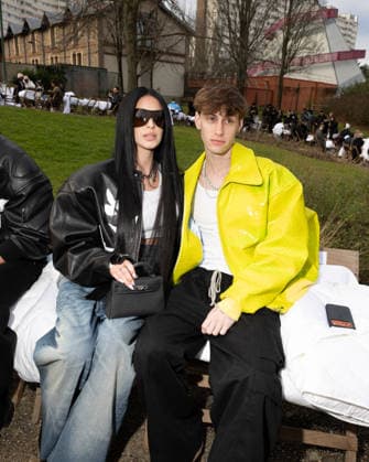 Camilla Araujo, Owen Lynch at 3 Paradis Fashion Show Menswear Collection Fall Winter 2026 2027 during Paris Fashion Week PFW , le 21 Janvier 2026 Jeremy MELLOUL Bestimage Celebrities at 3 Paradis Fashion Show Menswear Collection Fall Winter 2026 2027 during Paris Fashion Week on 21th January 2026 Paris France  Copyright: xJeremyxMelloulx xBestimagexJeremyxMelloulx xBestimagex