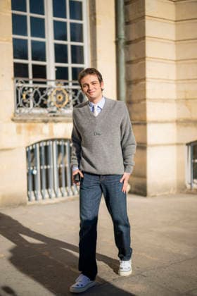 PFW - Dior Arrivals Manfredi Marini attends the Dior Homme Menswear Fall Winter 2026-2027 show as part of Paris Fashion Week on January 21, 2026 in Paris, France.Photo by Eliot Blondet ABACAPRESS.COM Paris Ile-de-France France  Copyright: xBlondetxEliot ABACAx