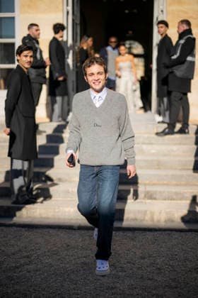 PFW - Dior Arrivals Manfredi Marini attends the Dior Homme Menswear Fall Winter 2026-2027 show as part of Paris Fashion Week on January 21, 2026 in Paris, France.Photo by Eliot Blondet ABACAPRESS.COM Paris Ile-de-France France  Copyright: xBlondetxEliot ABACAx