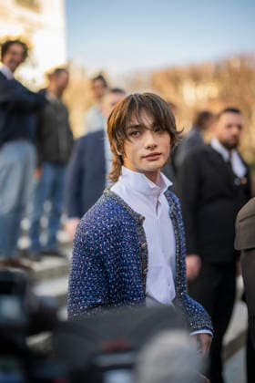 PFW - Dior Arrivals Hyunjin attends the Dior Homme Menswear Fall Winter 2026-2027 show as part of Paris Fashion Week on January 21, 2026 in Paris, France.Photo by Eliot Blondet ABACAPRESS.COM Paris Ile-de-France France  Copyright: xBlondetxEliot ABACAx