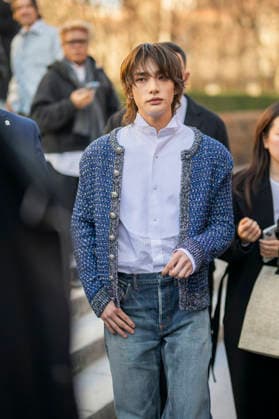 PFW - Dior Arrivals Hyunjin attends the Dior Homme Menswear Fall Winter 2026-2027 show as part of Paris Fashion Week on January 21, 2026 in Paris, France.Photo by Eliot Blondet ABACAPRESS.COM Paris Ile-de-France France  Copyright: xBlondetxEliot ABACAx