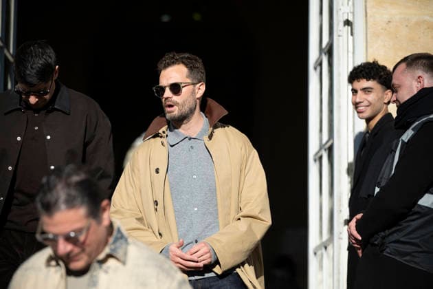 PFW - Dior Arrivals Jamie Dornan attends the Dior Homme Menswear Fall Winter 2026-2027 show as part of Paris Fashion Week on January 21, 2026 in Paris, France.Photo by Eliot Blondet ABACAPRESS.COM Paris Ile-de-France France  Copyright: xBlondetxEliot ABACAx