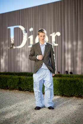 PFW - Dior Arrivals Valentin Campagne attends the Dior Homme Menswear Fall Winter 2026-2027 show as part of Paris Fashion Week on January 21, 2026 in Paris, France.Photo by Eliot Blondet ABACAPRESS.COM Paris Ile-de-France France  Copyright: xBlondetxEliot ABACAx