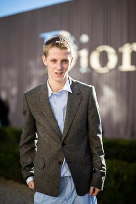 PFW - Dior Arrivals Valentin Campagne attends the Dior Homme Menswear Fall Winter 2026-2027 show as part of Paris Fashion Week on January 21, 2026 in Paris, France.Photo by Eliot Blondet ABACAPRESS.COM Paris Ile-de-France France  Copyright: xBlondetxEliot ABACAx