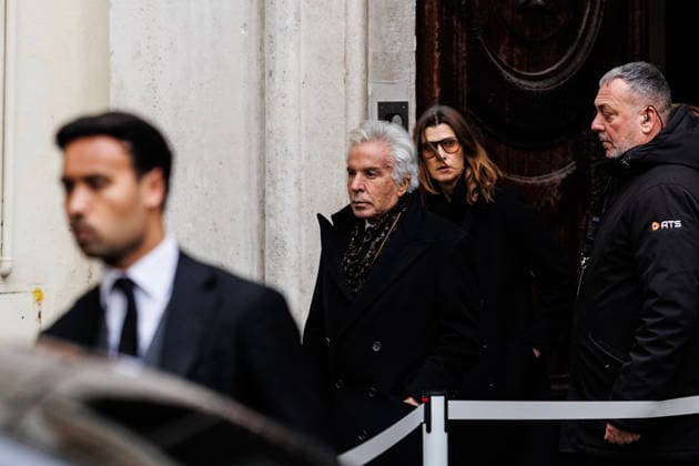 Valentino Garavani s funeral chapel January 21, 2026, Rome, Valentino Garavani s funeral chapel, photo by Giancarlo Giammetti, Credit:Francesco Fotia Avalon Italy, Italia, Rome  Copyright: xFrancescoxFotiax xAvalonx 1068021149