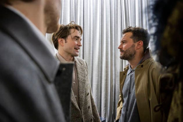 PFW - Dior Front Row Robert Pattinson and Jamie Dornan during the Dior Homme Menswear Fall Winter 2026-2027 show as part of Paris Fashion Week on January 21, 2026 in Paris, France.Photo by Eliot Blondet ABACAPRESS.COM Paris France France  Copyright: xBlondetxEliot ABACAx