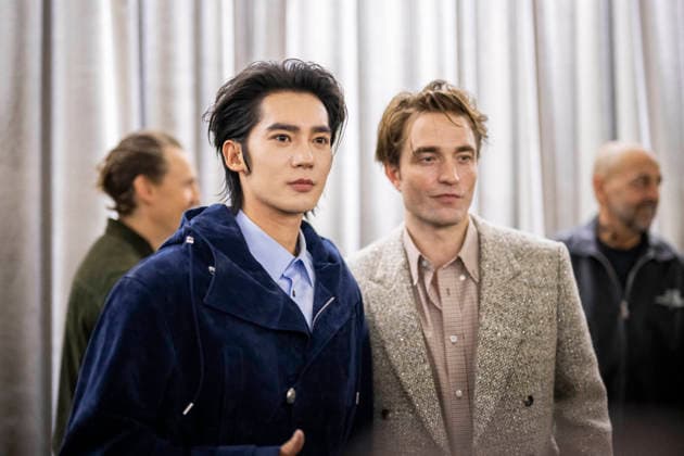 PFW - Dior Front Row Robert Pattinson and Mile Phakphum Romsaithong during the Dior Homme Menswear Fall Winter 2026-2027 show as part of Paris Fashion Week on January 21, 2026 in Paris, France.Photo by Eliot Blondet ABACAPRESS.COM Paris France France  Copyright: xBlondetxEliot ABACAx