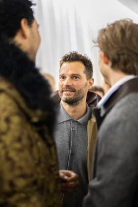 PFW - Dior Front Row Jamie Dornan during the Dior Homme Menswear Fall Winter 2026-2027 show as part of Paris Fashion Week on January 21, 2026 in Paris, France.Photo by Eliot Blondet ABACAPRESS.COM Paris France France  Copyright: xBlondetxEliot ABACAx