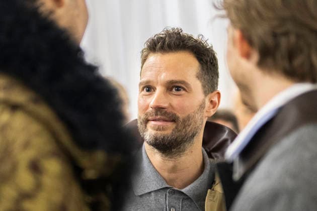 PFW - Dior Front Row Jamie Dornan during the Dior Homme Menswear Fall Winter 2026-2027 show as part of Paris Fashion Week on January 21, 2026 in Paris, France.Photo by Eliot Blondet ABACAPRESS.COM Paris France France  Copyright: xBlondetxEliot ABACAx