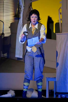 Krista Birkner at the photo rehearsal for the play Erich and the Detectives at the Schlosspark Theater Berlin, 21 01 2026 Foto:xM.xBehrensx xFuturexImagex erich_6117