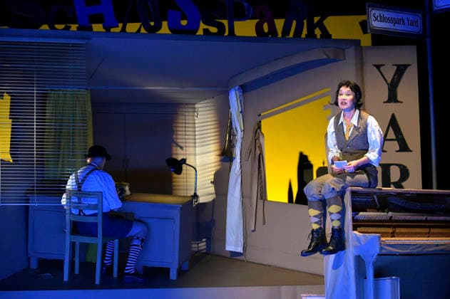 Krista Birkner at the photo rehearsal for the play Erich and the Detectives at the Schlosspark Theater Berlin, 21 01 2026 Foto:xM.xBehrensx xFuturexImagex erich_6118