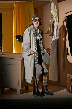 Krista Birkner at the photo rehearsal for the play Erich and the Detectives at the Schlosspark Theater Berlin, 21 01 2026 Foto:xM.xBehrensx xFuturexImagex erich_6127