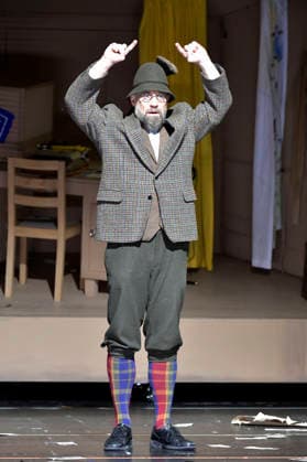 Citizen Lars Dietrich at the photo rehearsal for the play Erich and the Detectives at the Schlosspark Theater Berlin, 21 01 2026 Foto:xM.xBehrensx xFuturexImagex erich_6130