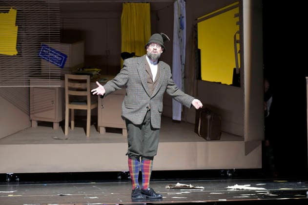 Citizen Lars Dietrich at the photo rehearsal for the play Erich and the Detectives at the Schlosspark Theater Berlin, 21 01 2026 Foto:xM.xBehrensx xFuturexImagex erich_6131