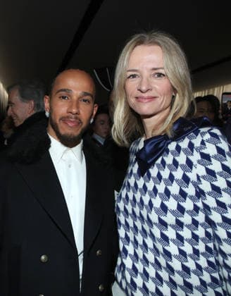 Lewis Hamilton and Delphine Arnault President of Dior at the Front Row of the Dior Collection Homme Prêt à Porter Fall Winter 2026 2027 show as part of Paris Fashion Week PFW at the Rodin Museum, Paris, France, January 21, 2026 Bertrand Rindoff Bestimage Front Row Dior Homme Menswear Fall Winter 2026 2027 show as part of Paris Fashion Week on January 21, 2026 in Paris, France Paris France  Copyright: xBERTRANDxRINDOFFxPETROFFx xBESTIMAGExBERTRANDxRINDOFFxPETROFFx xBESTIMAGEx