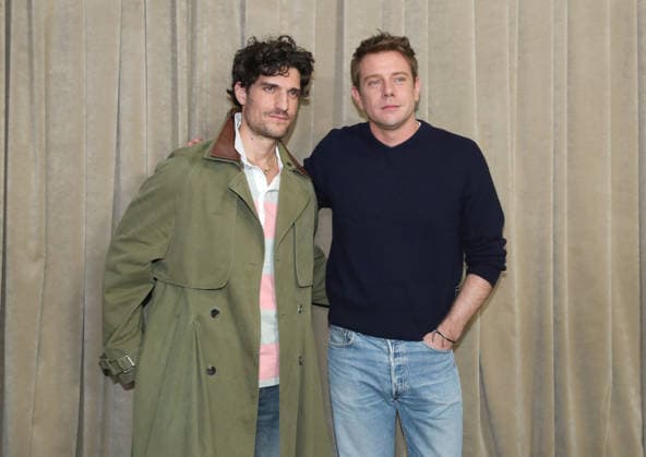 Louis Garrel and Dior Artistic Director Jonathan Anderson at the Greeting of the Dior Collection Homme Prêt à Porter Fall Winter 2026 2027 show as part of Paris Fashion Week PFW at the Rodin Museum, Paris, France, January 21, 2026 Bertrand Rindoff Bestimage Greeting Dior Homme Menswear Fall Winter 2026 2027 show as part of Paris Fashion Week on January 21, 2026 in Paris, France Paris France  Copyright: xBERTRANDxRINDOFFxPETROFFxBERTRANDxRINDOFFxPETROFFx