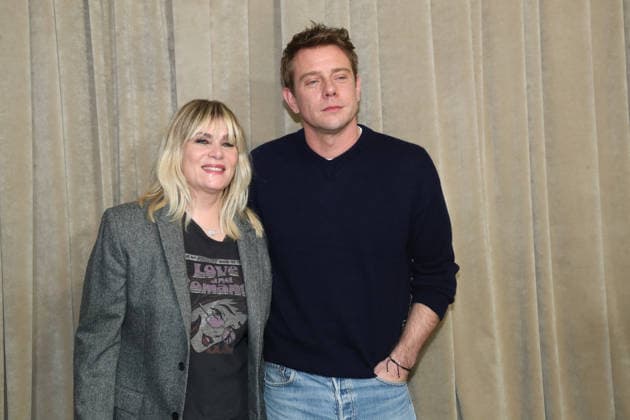 Emmanuelle Seigner and Jonathan Anderson Artistic Director of Dior at the Greeting of the Dior Collection Homme Prêt à Porter Fall Winter 2026 2027 show as part of Paris Fashion Week PFW at the Rodin Museum, Paris, France, January 21, 2026 Bertrand Rindoff Bestimage Greeting Dior Homme Menswear Fall Winter 2026 2027 show as part of Paris Fashion Week on January 21, 2026 in Paris, France Paris France  Copyright: xBERTRANDxRINDOFFxPETROFFxBERTRANDxRINDOFFxPETROFFx