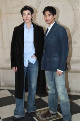 Mile Phakphum Romsaithong and Apo Nattawin Wattanagitiphat Dior Mens Fashion Show Photocall, Fall Winter 2026 2027 Collection as part of Paris Fashion Week, France, January 21, 2026 Bertrand Rindoff Bestimage Celebs attend the Dior Mens Fashion Show, Fall Winter 2026 2027 Collection as part of Paris Fashion Week, France, January 21, 2026 Paris France  Copyright: xBERTRANDxRINDOFFxPETROFFx xBESTIMAGExBERTRANDxRINDOFFxPETROFFx xBESTIMAGEx
