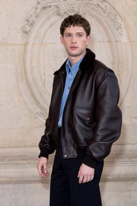 Leo Reich at the photocall of the Dior Collection Homme Prêt à Porter Automne Hiver 2026 2027 show as part of Paris Fashion Week PFW at the Rodin Museum, Paris, France, January 21, 2026 Olivier Borde Bestimage Photocall Dior Homme Menswear Fall Winter 2026 2027 show as part of Paris Fashion Week on January 21, 2026 in Paris, France Paris France  Copyright: xOLIVIERxBORDEx xBESTIMAGExOLIVIERxBORDEx xBESTIMAGEx