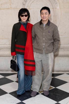 Carina Lau, Tony Leung at the photocall of the Dior Collection Homme Prêt à Porter Automne Hiver 2026 2027 show as part of Paris Fashion Week PFW at the Rodin Museum, Paris, France, January 21, 2026 Olivier Borde Bestimage Photocall Dior Homme Menswear Fall Winter 2026 2027 show as part of Paris Fashion Week on January 21, 2026 in Paris, France Paris France  Copyright: xOLIVIERxBORDEx xBESTIMAGExOLIVIERxBORDEx xBESTIMAGEx