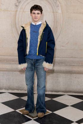 Sam Nivola au photocall du défilé Dior Collection Homme Prêt à Porter Automne Hiver 2026 2027 lors de la Fashion Week de Paris PFW au musée Rodin, à Paris, France, le 21 janvier 2026 Olivier Borde Bestimage Photocall Dior Homme Menswear Fall Winter 2026 2027 show as part of Paris Fashion Week on January 21, 2026 in Paris, France Paris France  Copyright: xOLIVIERxBORDEx xBESTIMAGExOLIVIERxBORDEx xBESTIMAGEx