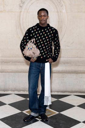 Mamadou Sidibé at the photocall of the Dior Collection Homme Prêt à Porter Automne Hiver 2026 2027 show as part of Paris Fashion Week PFW at the Rodin Museum, Paris, France, January 21, 2026 Olivier Borde Bestimage Photocall Dior Homme Menswear Fall Winter 2026 2027 show as part of Paris Fashion Week on January 21, 2026 in Paris, France Paris France  Copyright: xOLIVIERxBORDEx xBESTIMAGExOLIVIERxBORDEx xBESTIMAGEx