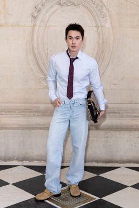 Dongsheng Li at the photocall of the Dior Collection Homme Prêt à Porter Automne Hiver 2026 2027 show as part of Paris Fashion Week PFW at the Rodin Museum, Paris, France, January 21, 2026 Olivier Borde Bestimage Photocall Dior Homme Menswear Fall Winter 2026 2027 show as part of Paris Fashion Week on January 21, 2026 in Paris, France Paris France  Copyright: xOLIVIERxBORDEx xBESTIMAGExOLIVIERxBORDEx xBESTIMAGEx