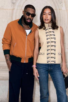 Brent Faiyaz and Zahara Davis at the photocall of the Dior Collection Homme Prêt à Porter Fall Winter 2026 2027 show as part of Paris Fashion Week PFW at the Rodin Museum, Paris, France, January 21, 2026 Olivier Borde Bestimage Photocall Dior Homme Menswear Fall Winter 2026 2027 show as part of Paris Fashion Week on January 21, 2026 in Paris, France Paris France  Copyright: xOLIVIERxBORDEx xBESTIMAGExOLIVIERxBORDEx xBESTIMAGEx