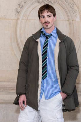 Ethan Gaskill at the photocall of the Dior Collection Homme Prêt à Porter Fall Winter 2026 2027 show as part of Paris Fashion Week PFW at the Rodin Museum, Paris, France, January 21, 2026 Olivier Borde Bestimage Photocall Dior Homme Menswear Fall Winter 2026 2027 show as part of Paris Fashion Week on January 21, 2026 in Paris, France Paris France  Copyright: xOLIVIERxBORDEx xBESTIMAGExOLIVIERxBORDEx xBESTIMAGEx