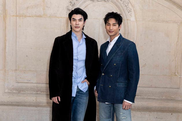 Mile Phakphum Romsaithong, Apo Nattawin Wattanagitiphat at the photocall of the Dior Collection Homme Prêt à Porter Fall Winter 2026 2027 show as part of Paris Fashion Week PFW at the Rodin Museum, Paris, France, January 21, 2026 Olivier Borde Bestimage Photocall Dior Homme Menswear Fall Winter 2026 2027 show as part of Paris Fashion Week on January 21, 2026 in Paris, France Paris France  Copyright: xOLIVIERxBORDEx xBESTIMAGExOLIVIERxBORDEx xBESTIMAGEx