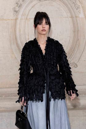 Mia Goth au photocall du défilé Dior Collection Homme Prêt à Porter Automne Hiver 2026 2027 lors de la Fashion Week de Paris PFW au musée Rodin, à Paris, France, le 21 janvier 2026 Olivier Borde Bestimage Photocall Dior Homme Menswear Fall Winter 2026 2027 show as part of Paris Fashion Week on January 21, 2026 in Paris, France Paris France  Copyright: xOLIVIERxBORDEx xBESTIMAGExOLIVIERxBORDEx xBESTIMAGEx