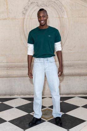 Brice Tchaga au photocall du défilé Dior Collection Homme Prêt à Porter Automne Hiver 2026 2027 lors de la Fashion Week de Paris PFW au musée Rodin, à Paris, France, le 21 janvier 2026 Olivier Borde Bestimage Photocall Dior Homme Menswear Fall Winter 2026 2027 show as part of Paris Fashion Week on January 21, 2026 in Paris, France Paris France  Copyright: xOLIVIERxBORDEx xBESTIMAGExOLIVIERxBORDEx xBESTIMAGEx