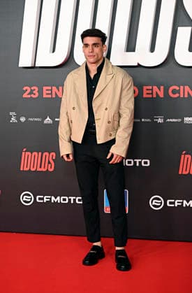 Red carpet of the Idols movie premiere Isaac Belk during the premiere of the movie Idols , January 21, 2026, in Madrid Spain Idols is set in the fascinating world of the MotoGP™ World Championship and explores the human relationships between a father and son, a manager and his rider, and the world around them ambition, overcoming, egos, adrenaline, love, forgiveness and second chances CINE MOVIE PREMIERE Madrid Madrid Madrid Espana Copyright: xFranciscoxGuerrax 7235058