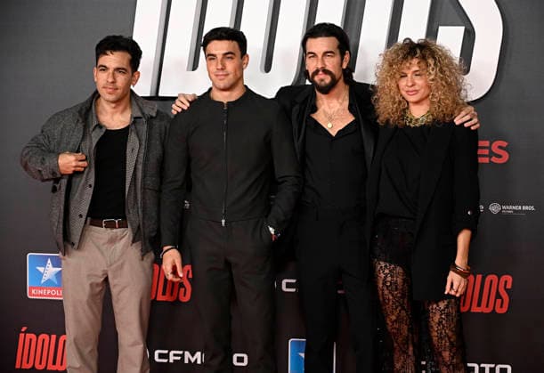 Red carpet at Ídolos movie premiere Siblings Christian, Óscar, Mario and Sheila Casas during the premiere of the movie Ídolos , on January 21, 2026, in Madrid Spain Ídolos is set in the fascinating world of the MotoGP™ World Championship and explores the human relationships between a father and son, a manager and his rider, and the world around them ambition, self-improvement, egos, adrenaline, love, forgiveness and second chances CINE MOVIE PREMIERE Madrid Madrid Spain Copyright: xFranciscoxGuerrax 7235088
