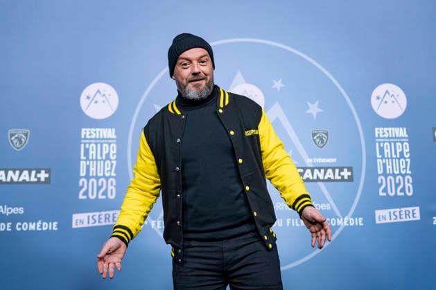 CELEBRITES : Festival International de Comedie - Alpe Huez - 21 01 2026 ALPE D HUEZ, FRANCE - Alban Ivanov attends the Marsupulami Photocall during the 29th L Alpe d Huez International Comedy Film Festival on January 21, 2026 in Alpe d Huez, France. Photo by Sandrine Thesillat PsNewZ  Copyright: xSandrinexTHESILLATx