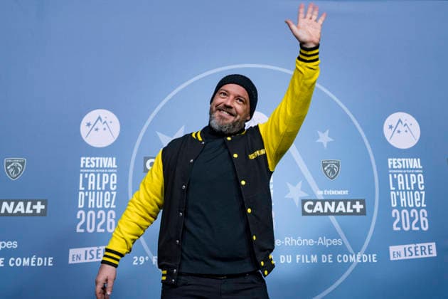 CELEBRITES : Festival International de Comedie - Alpe Huez - 21 01 2026 ALPE D HUEZ, FRANCE - Alban Ivanov attends the Marsupulami Photocall during the 29th L Alpe d Huez International Comedy Film Festival on January 21, 2026 in Alpe d Huez, France. Photo by Sandrine Thesillat PsNewZ  Copyright: xSandrinexTHESILLATx