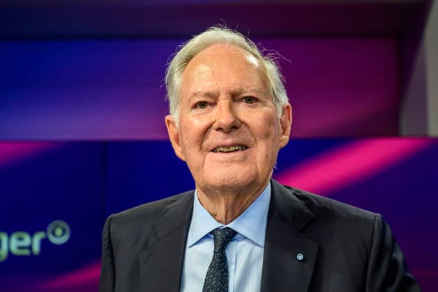 GER, Berlin, studio, guest on maischberger, political talk show, TV, format, with host Sandra Maischberger, Das Erste, from Adlershof at Studio 20, pictured from left Roland Berger business and political consultant January 21, 2026, Copyright: HMBxMedia UwexKoch