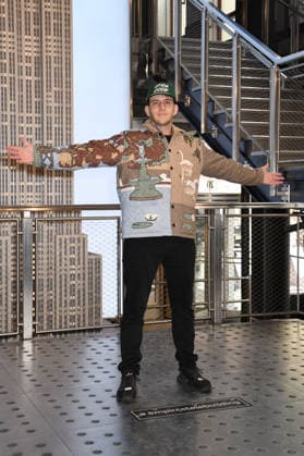 NEW YORK, NY - JANUARY 21: ILLENIUM visits The Empire State Building on January 21, 2026 in New York City. Copyright: xmpi099 MediaPunchx