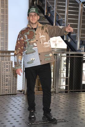 NEW YORK, NY - JANUARY 21: ILLENIUM visits The Empire State Building on January 21, 2026 in New York City. Copyright: xmpi099 MediaPunchx