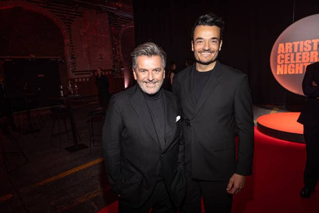 BVMI Artist Celebration Night Giovanni Zarrella and Thomas Anders The German Music Industry Association is hosting the Artist Celebration Night, an evening where the industry comes together to celebrate the diversity and power of music Around 300 guests are expected at the dinner and a further 300 guests at the after-show party at Stadion Berlin Copyright: xEventpressxFuhrx