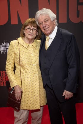 BVMI Artist Celebration Night Rolf Zuckowski and his wife Monika The German Music Industry Association is hosting the Artist Celebration Night, an evening where the industry comes together to celebrate the diversity and power of music Around 300 guests are expected at the dinner and a further 300 guests at the after-show party at Stadion Berlin Copyright: xEventpressxFuhrx