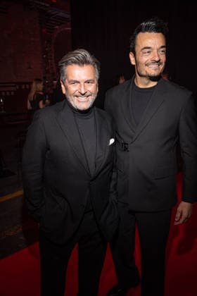 BVMI Artist Celebration Night Giovanni Zarrella and Thomas Anders The German Music Industry Association is hosting the Artist Celebration Night, an evening where the industry comes together to celebrate the diversity and power of music Around 300 guests are expected at the dinner and a further 300 guests at the after-show party at Stadion Berlin Copyright: xEventpressxFuhrx