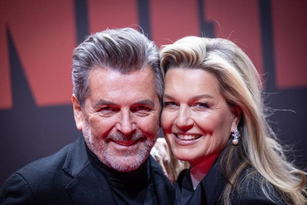 BVMI Artist Celebration Night Thomas Anders and his wife Claudia The German Music Industry Association is hosting the Artist Celebration Night, an evening where the industry comes together to celebrate the diversity and power of music Around 300 guests are expected at the dinner and a further 300 guests at the after-show party at Stadion Berlin Copyright: xEventpressxFuhrx