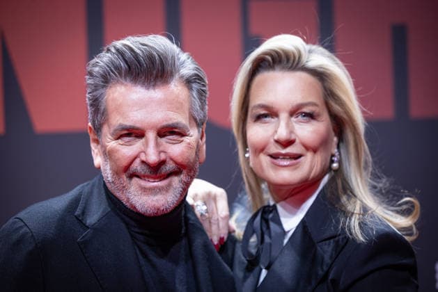 BVMI Artist Celebration Night Thomas Anders and his wife Claudia The German Music Industry Association is hosting the Artist Celebration Night, an evening where the industry comes together to celebrate the diversity and power of music Around 300 guests are expected at the dinner and a further 300 guests at the after-show party at Stadion Berlin Copyright: xEventpressxFuhrx