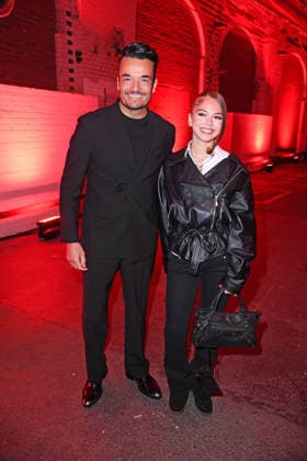 Giovanni Zarrella, Zah1de Zahide Kayaci at the ARTIST CELEBRATION NIGHT of the German Music Industry Association BVMI at STATION Berlin in Berlin on 21 01 2026