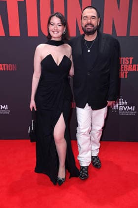 Marian Gold Alphaville with daughter Lily Becker at the ARTIST CELEBRATION NIGHT of the Bundesverband Musikindustrie BVMI at STATION Berlin in Berlin on 21 01 2026